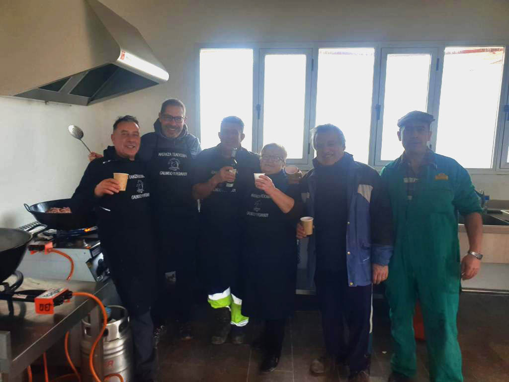 Galindo y Perahuy celebra la I Fiesta de la Matanza Tradicional