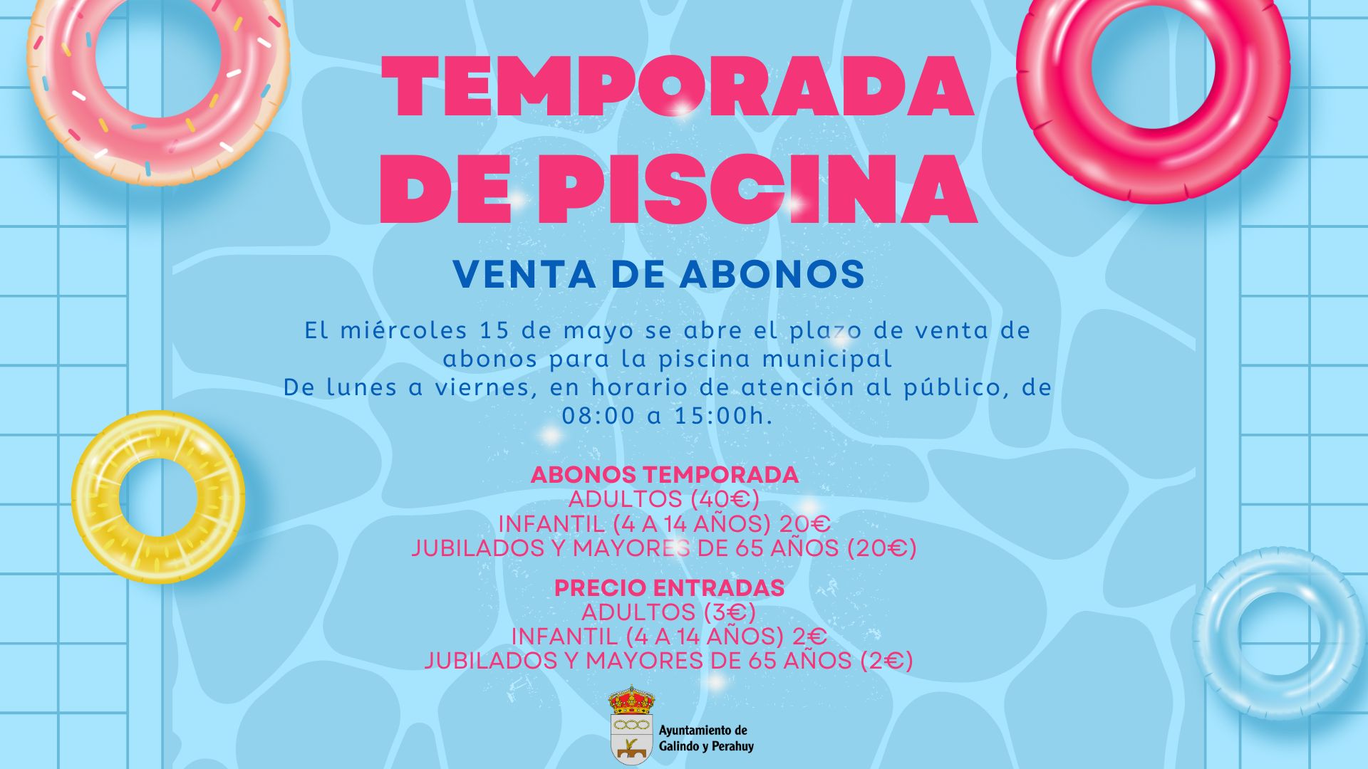 Temporada de piscina