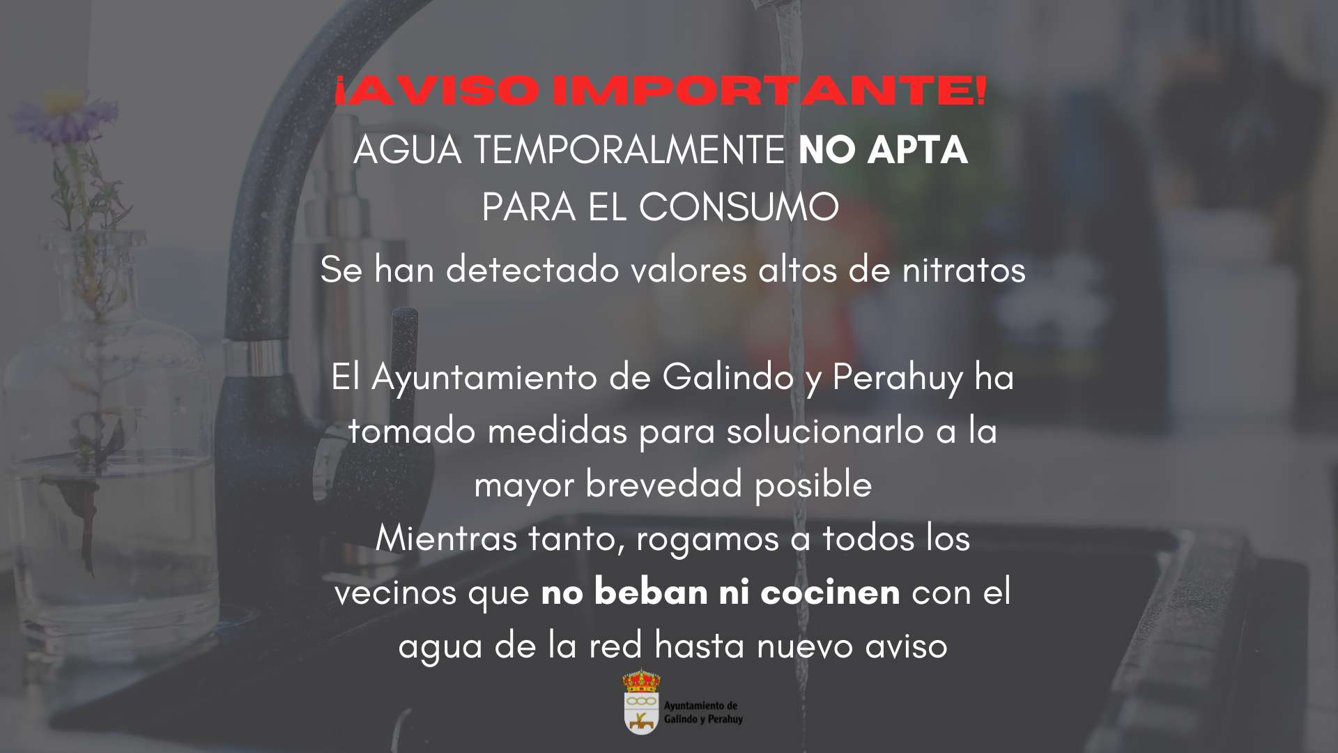 Aviso agua