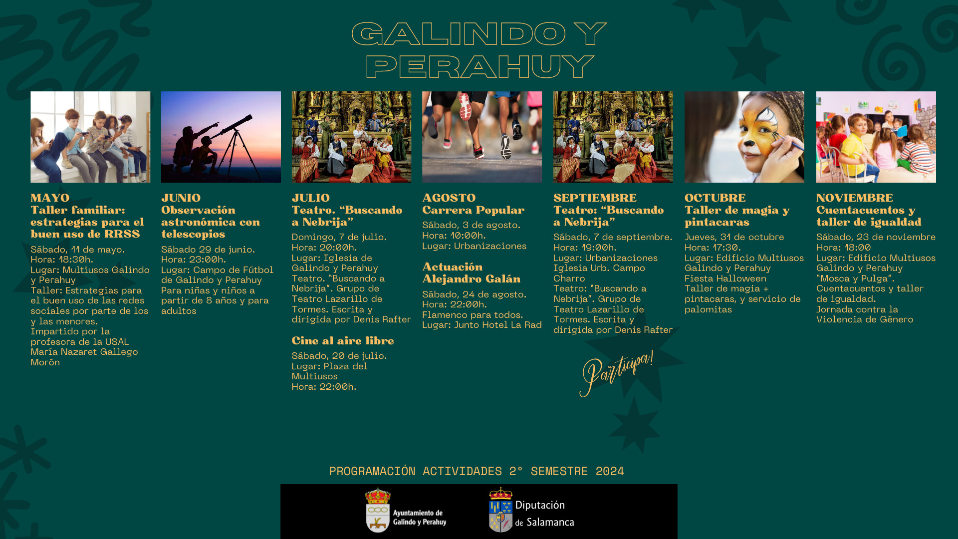 Actividades segundo semestre del año