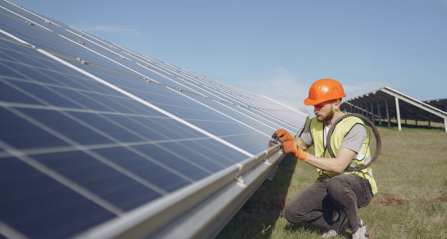 Instalación de placas fotovoltaicas