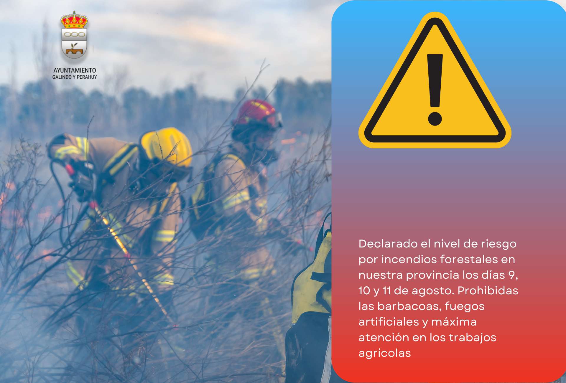 Alerta por altas temperaturas