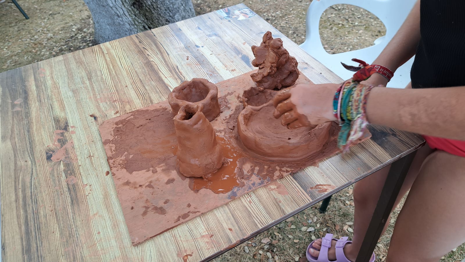 Taller de alfarería en Campo Charro