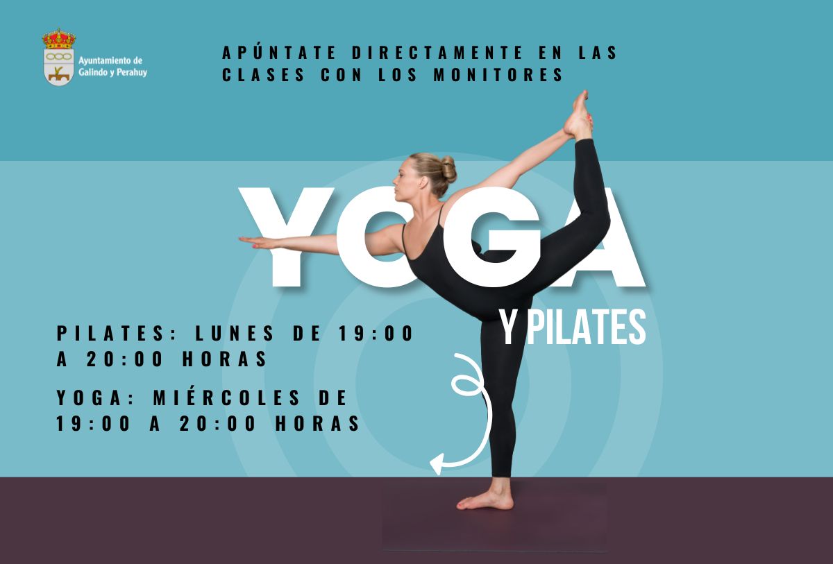 Apúntate a Pilates y Yoga y actívate durante todo el curso