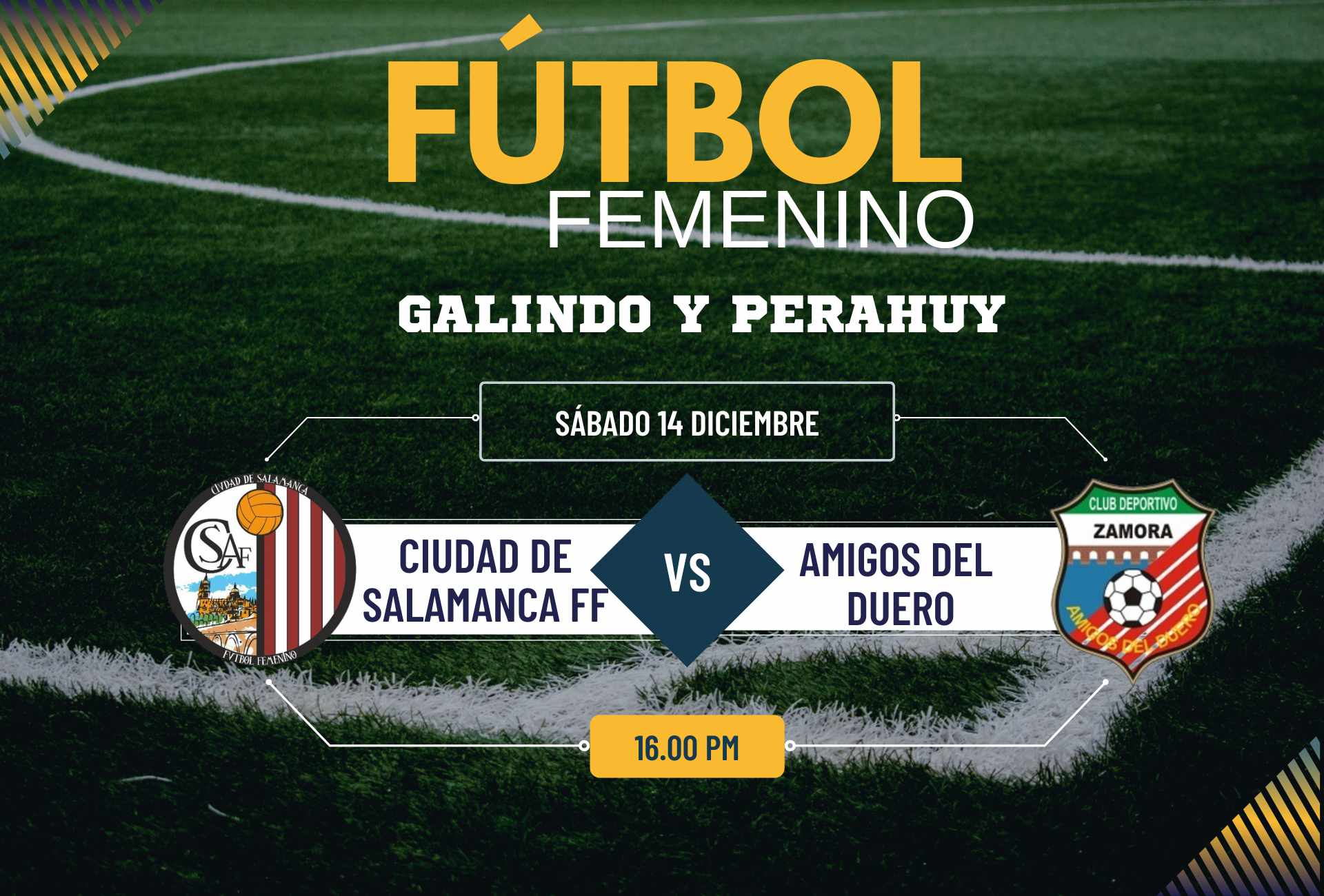 Partidazo de fútbol femenino en las Fiestas de Santa Lucía