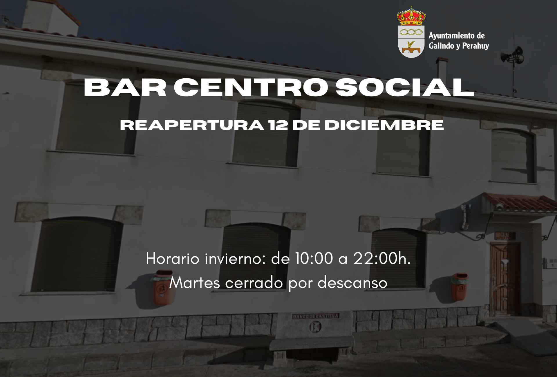 Bar Centro Social de Galindo y Perahuy