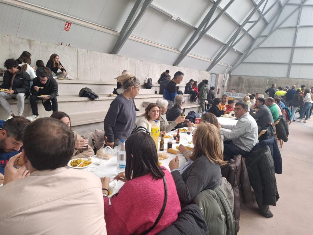 Éxito rotundo en la comida popular de las Fiestas de Santa Lucía