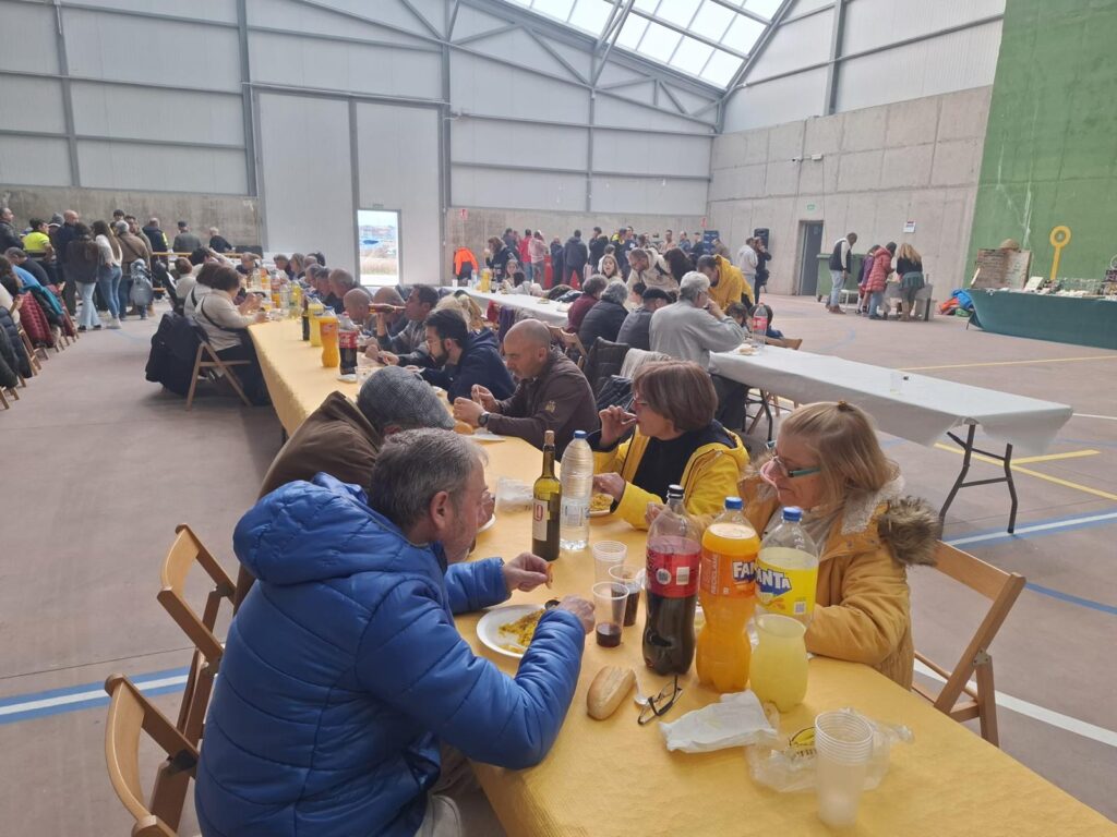 Éxito rotundo en la comida popular de las Fiestas de Santa Lucía