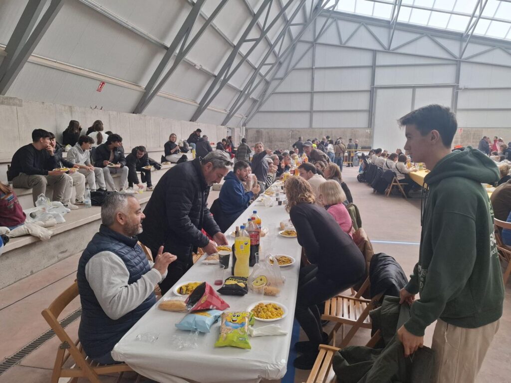 Éxito rotundo en la comida popular de las Fiestas de Santa Lucía