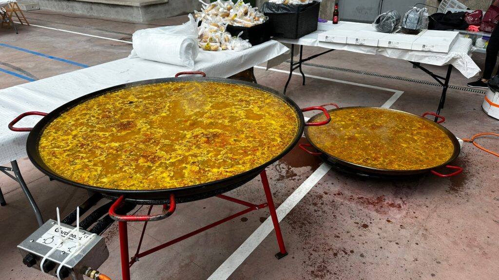 Paella popular con motivo de las fiestas de Santa Lucía