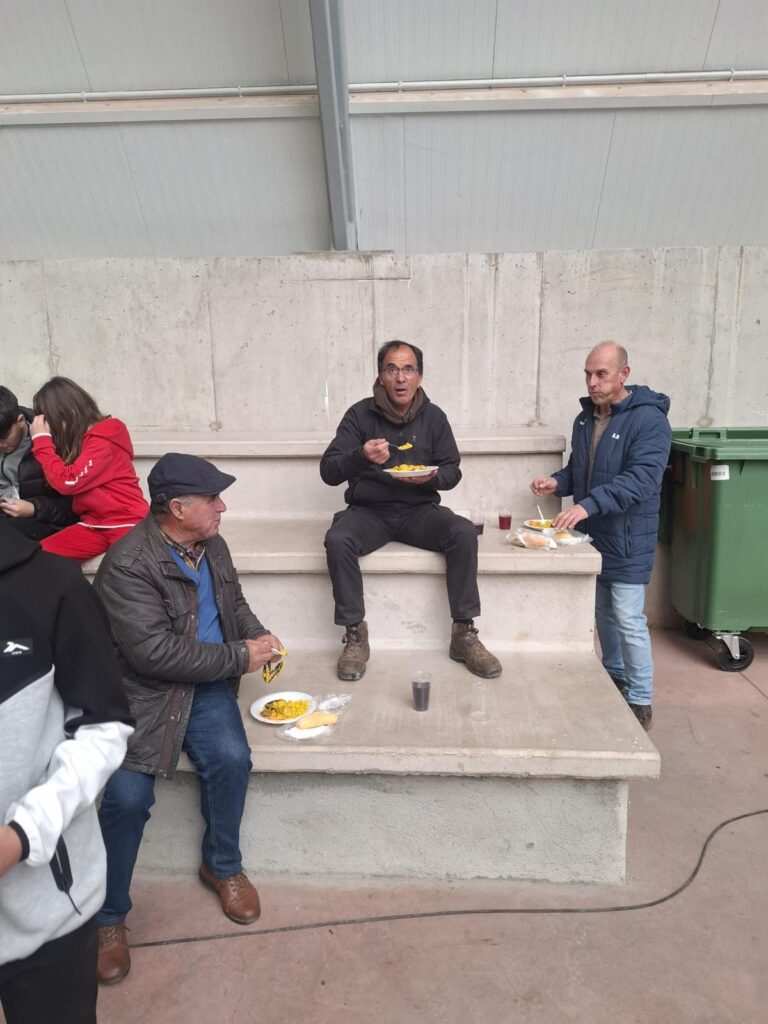 Éxito rotundo en la comida popular de las Fiestas de Santa Lucía