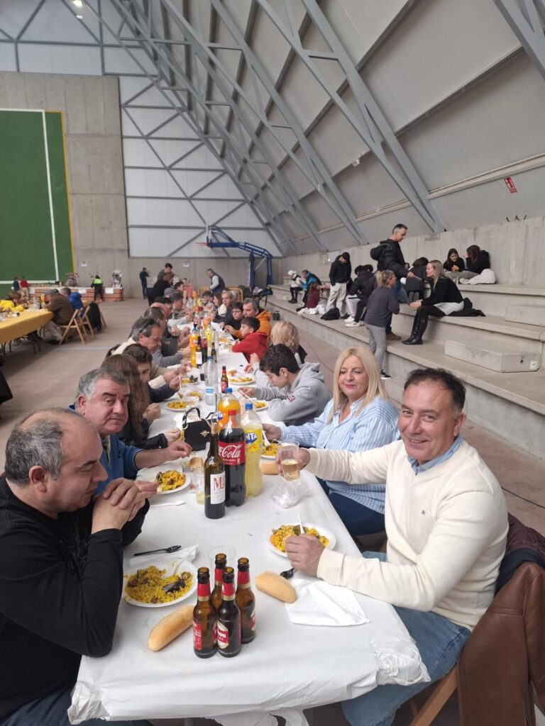 Éxito rotundo en la comida popular de las Fiestas de Santa Lucía