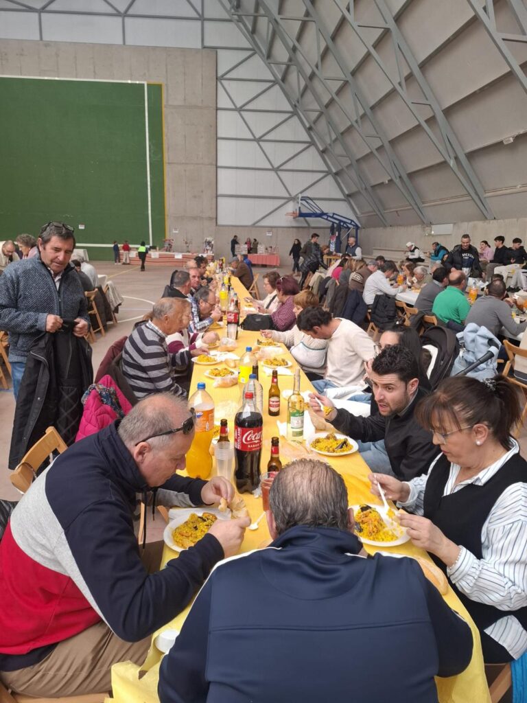 Éxito rotundo en la comida popular de las Fiestas de Santa Lucía