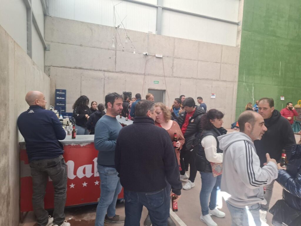 Éxito rotundo en la comida popular de las Fiestas de Santa Lucía