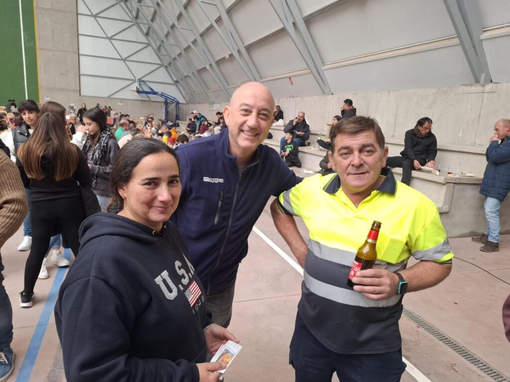 Éxito rotundo en la comida popular de las Fiestas de Santa Lucía