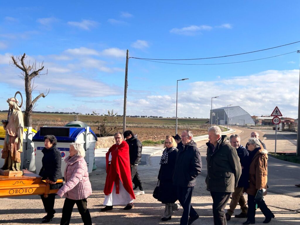 Galindo y Perahuy celebra la misa y procesión en honor a Santa Lucía
