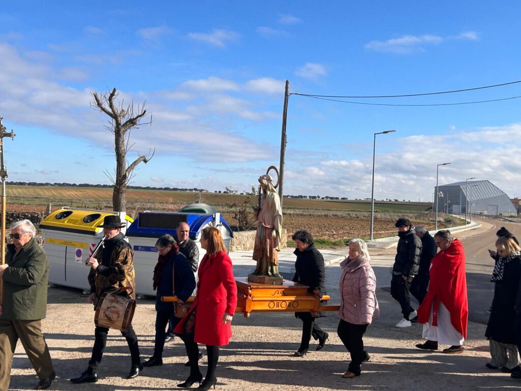 Galindo y Perahuy celebra la misa y procesión en honor a Santa Lucía