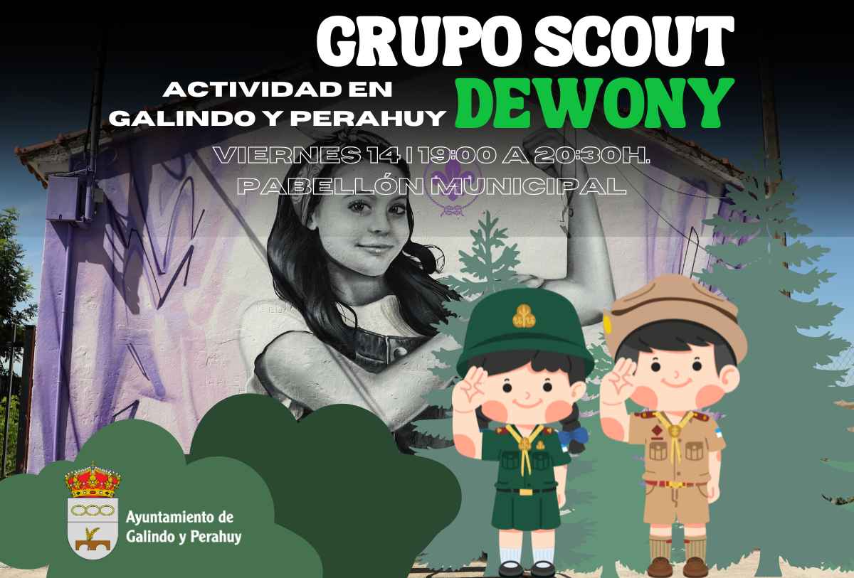 Galindo y Perahuy recibe al Grupo Scout Dewony para un fin de semana lleno de aventura y actividades