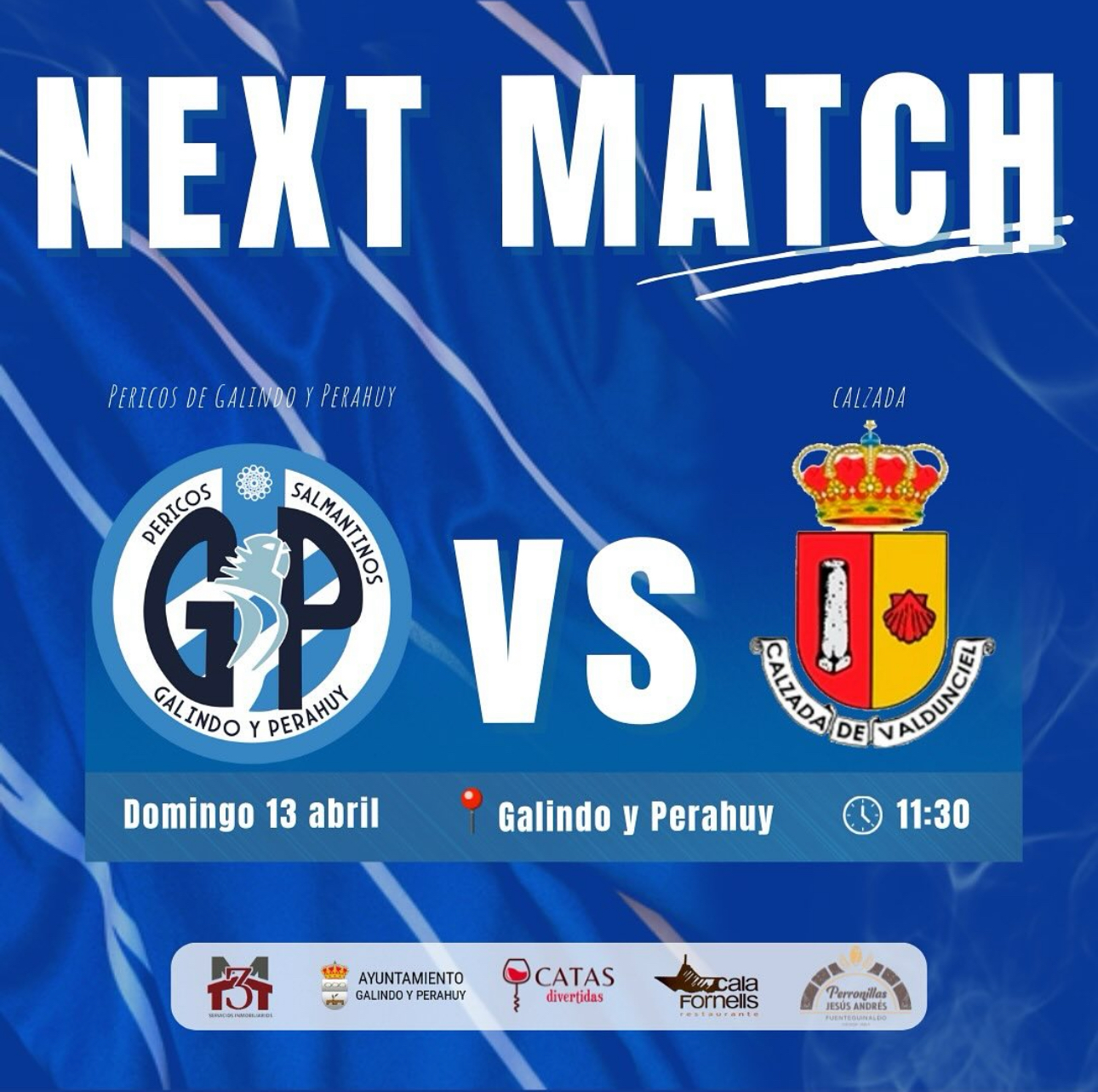 Fiesta de fin de temporada del equipo de fútbol Pericos de Galindo y Perahuy este domingo
