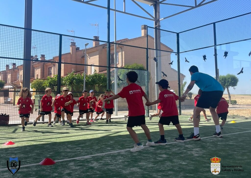 Galindo y Perahuy, un año más con el Campus Multideporte David Gallego