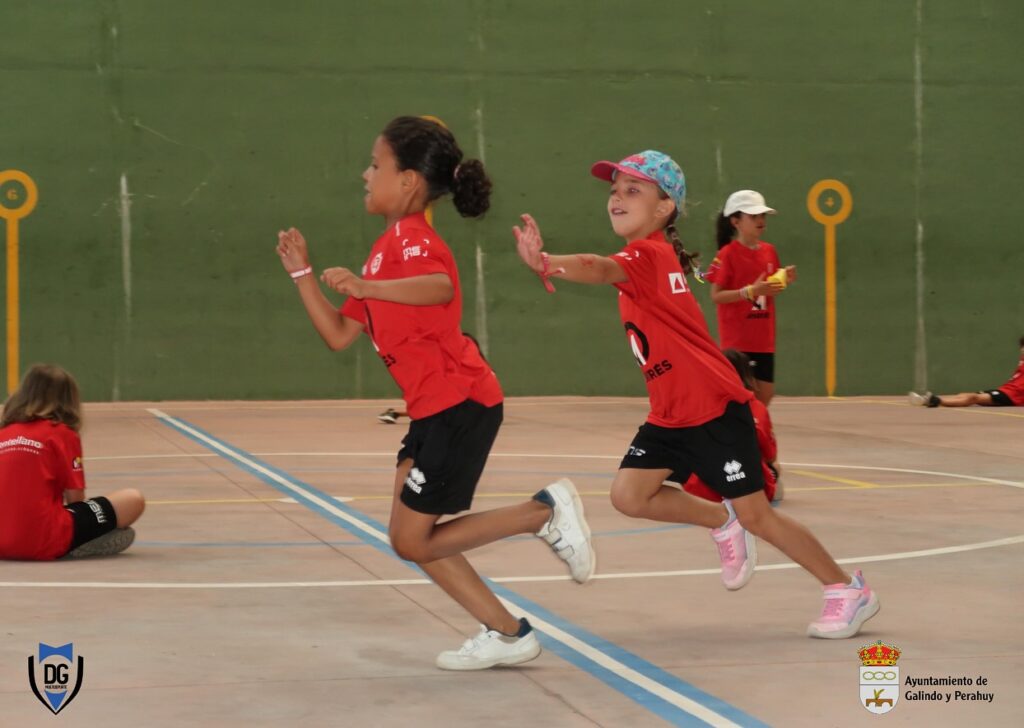 Galindo y Perahuy, un año más con el Campus Multideporte David Gallego