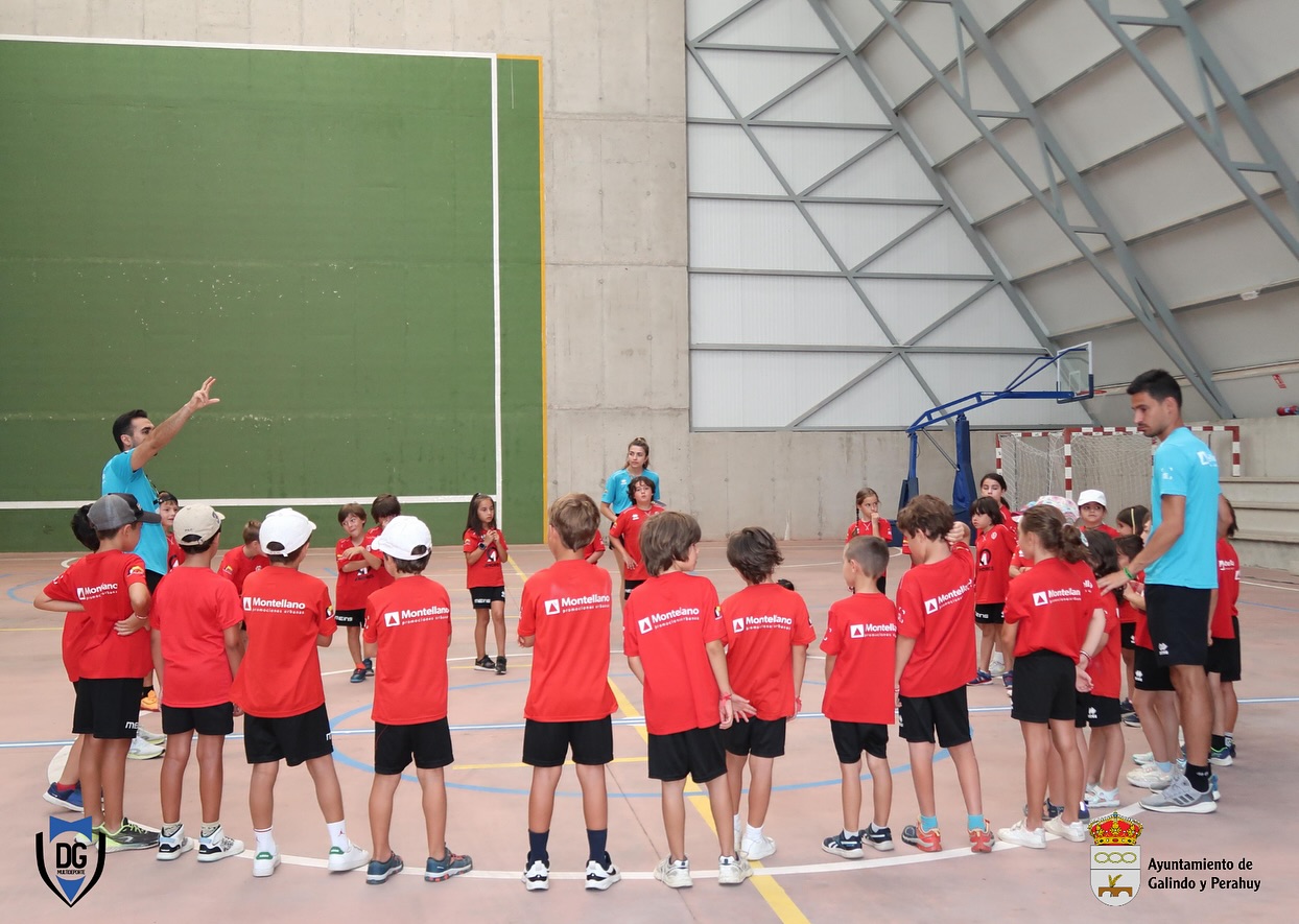 Galindo y Perahuy, un año más con el Campus Multideporte David Gallego