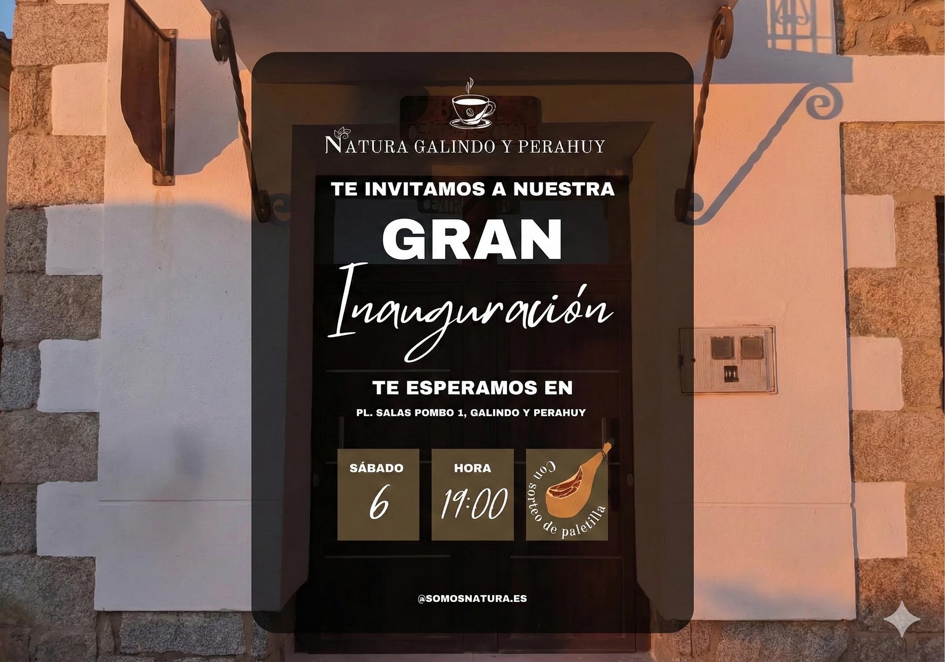 Fiesta de inauguración del Bar Centro Social de Galindo y Perahuy