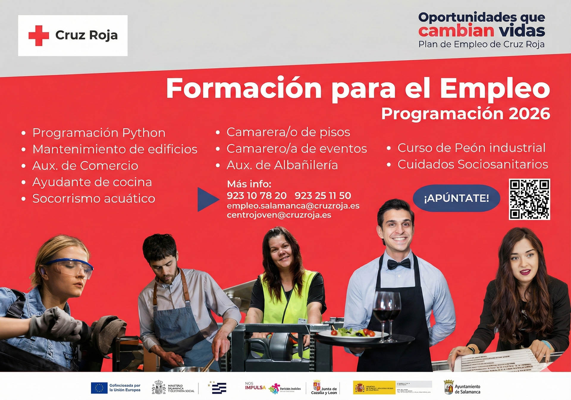 Mejora tu formación y tus oportunidades laborales en 2026