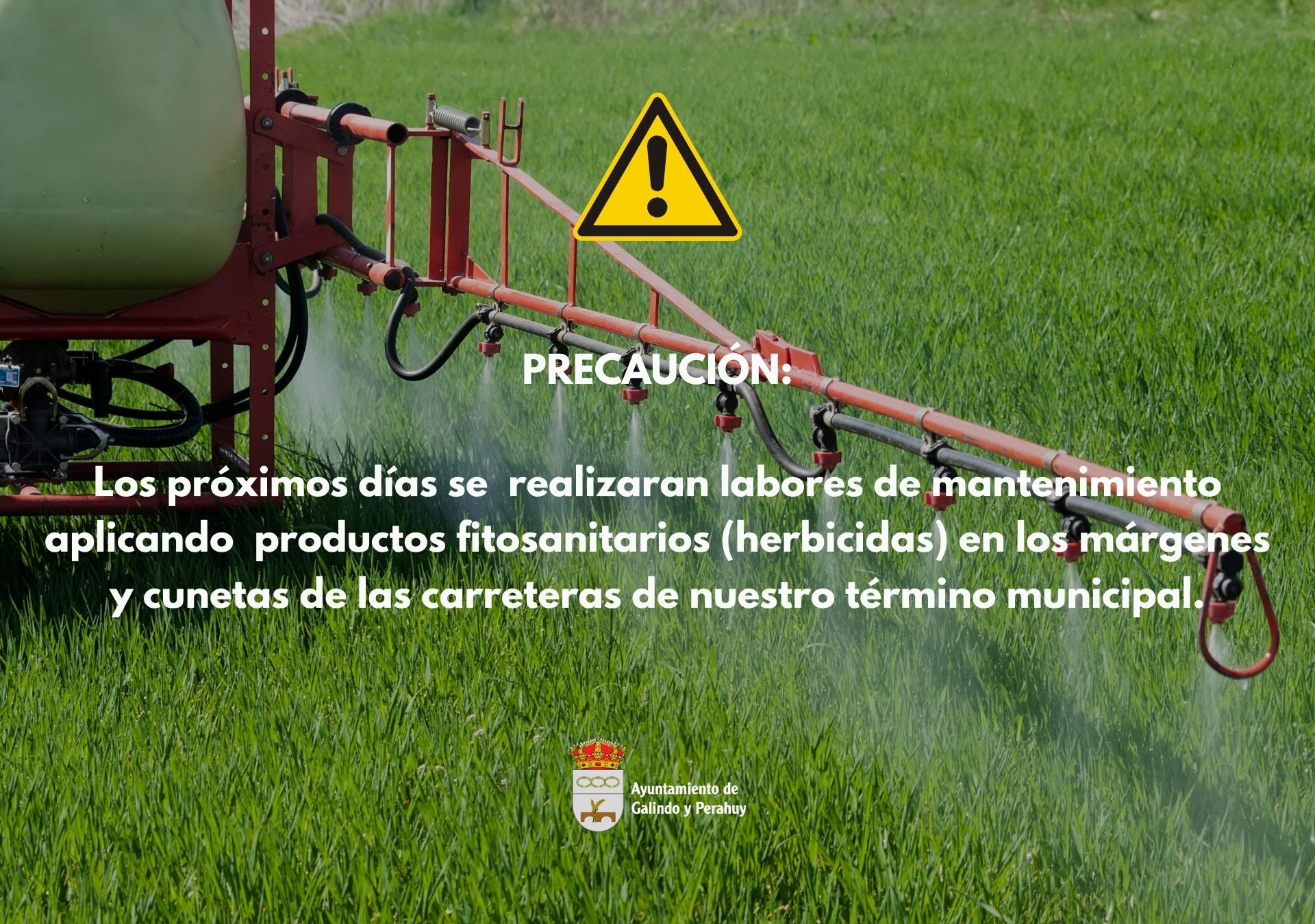 Aviso Herbicida