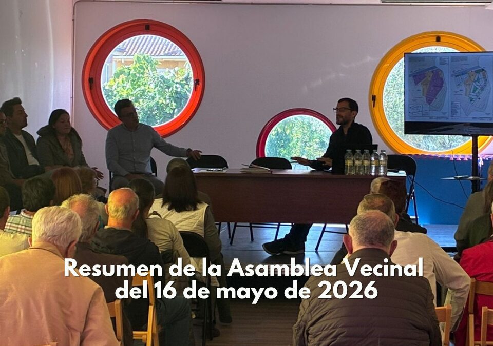 Resumen de la Asamblea Vecinal