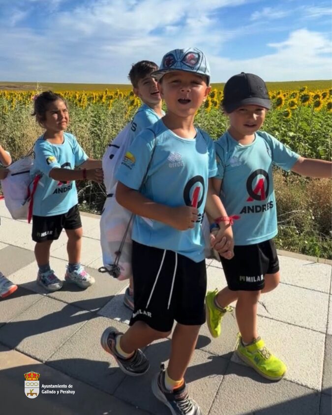El Campamento de Multideporte de David Gallego visita Galindo y Perahuy