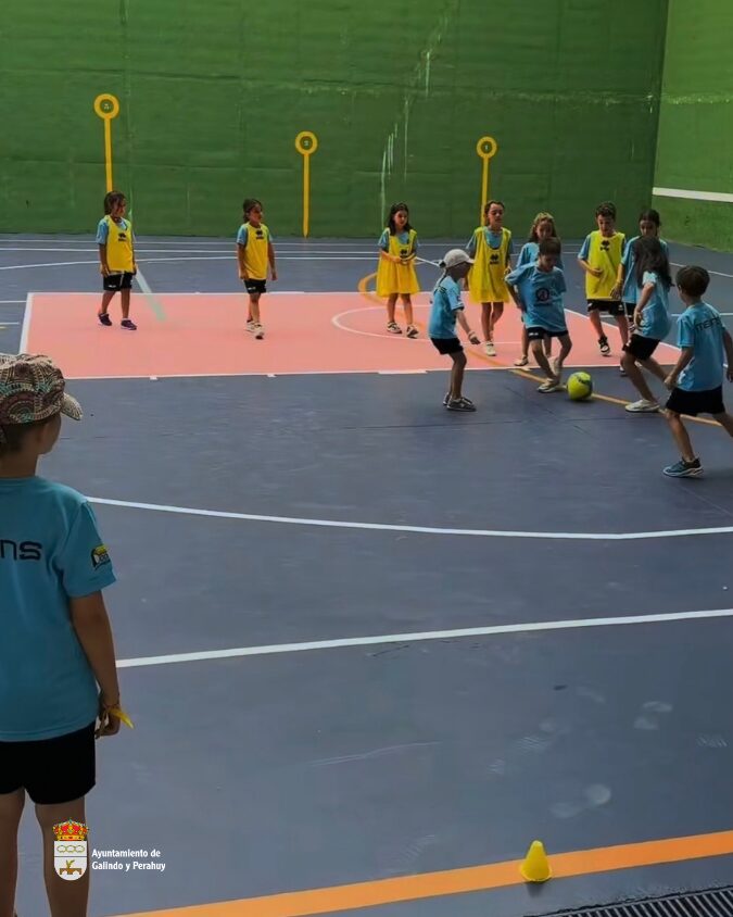 El Campamento de Multideporte de David Gallego visita Galindo y Perahuy
