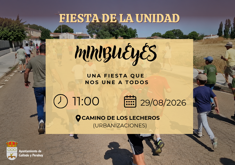 Minibueyes Camino Lecheros Fiesta de la unidad